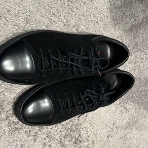Hugo Boss Black Leather Sneakers